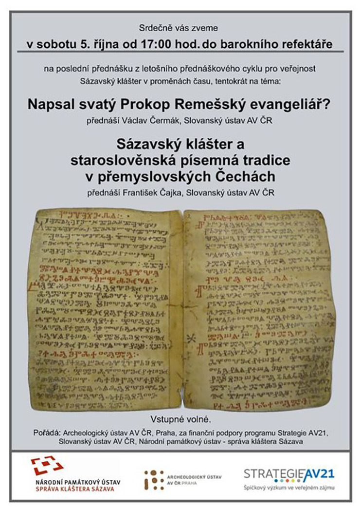 Napsal svatý Prokop Remešský evangeliář?